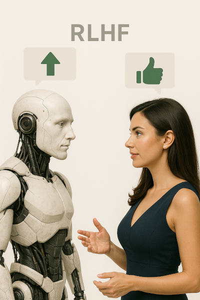 Wzmocnione uczenie oparte na ludzkiej informacji zwrotnej , RLHF, Reinforcement Learning from Human Feedback, 