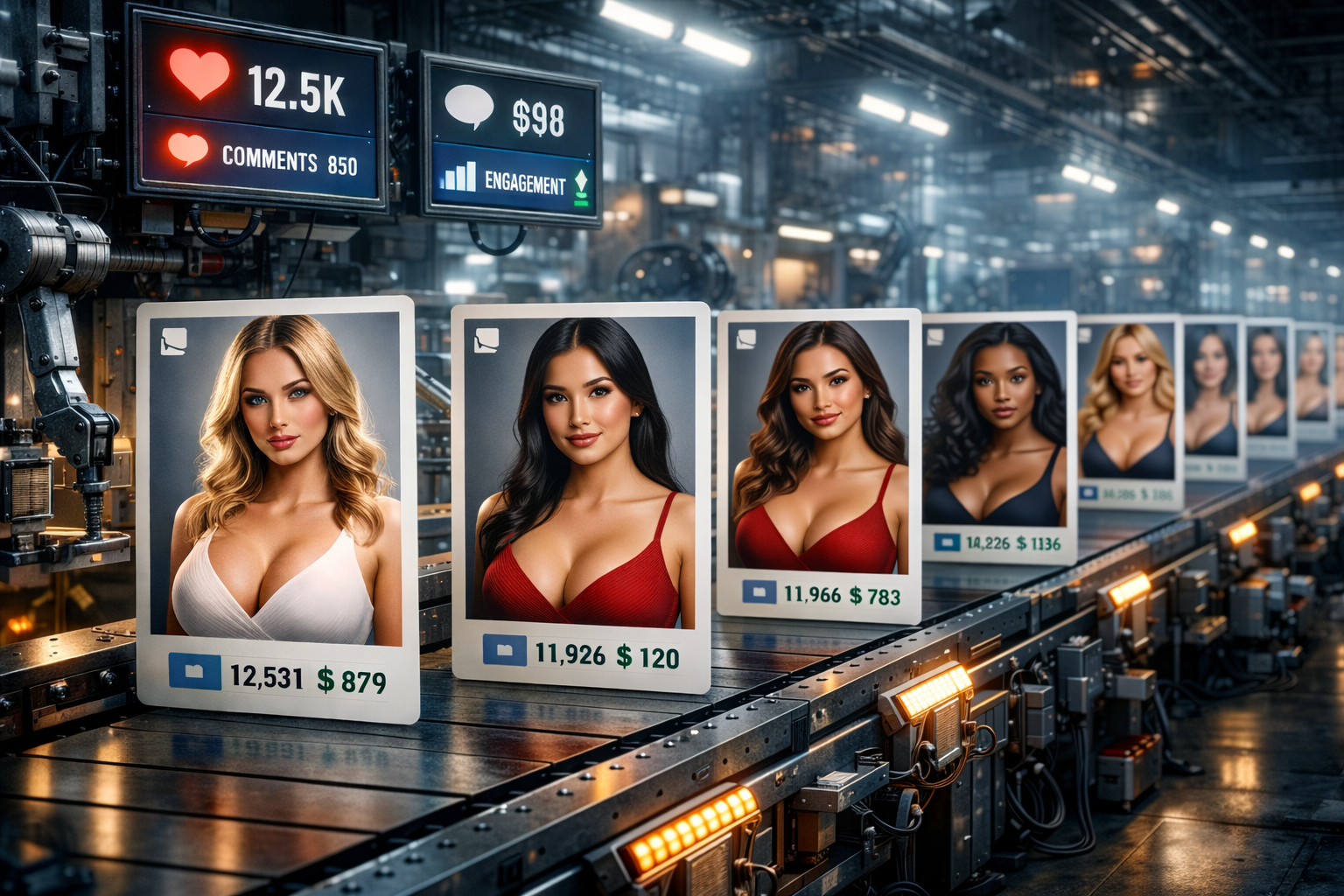 facebook - fabryka profili