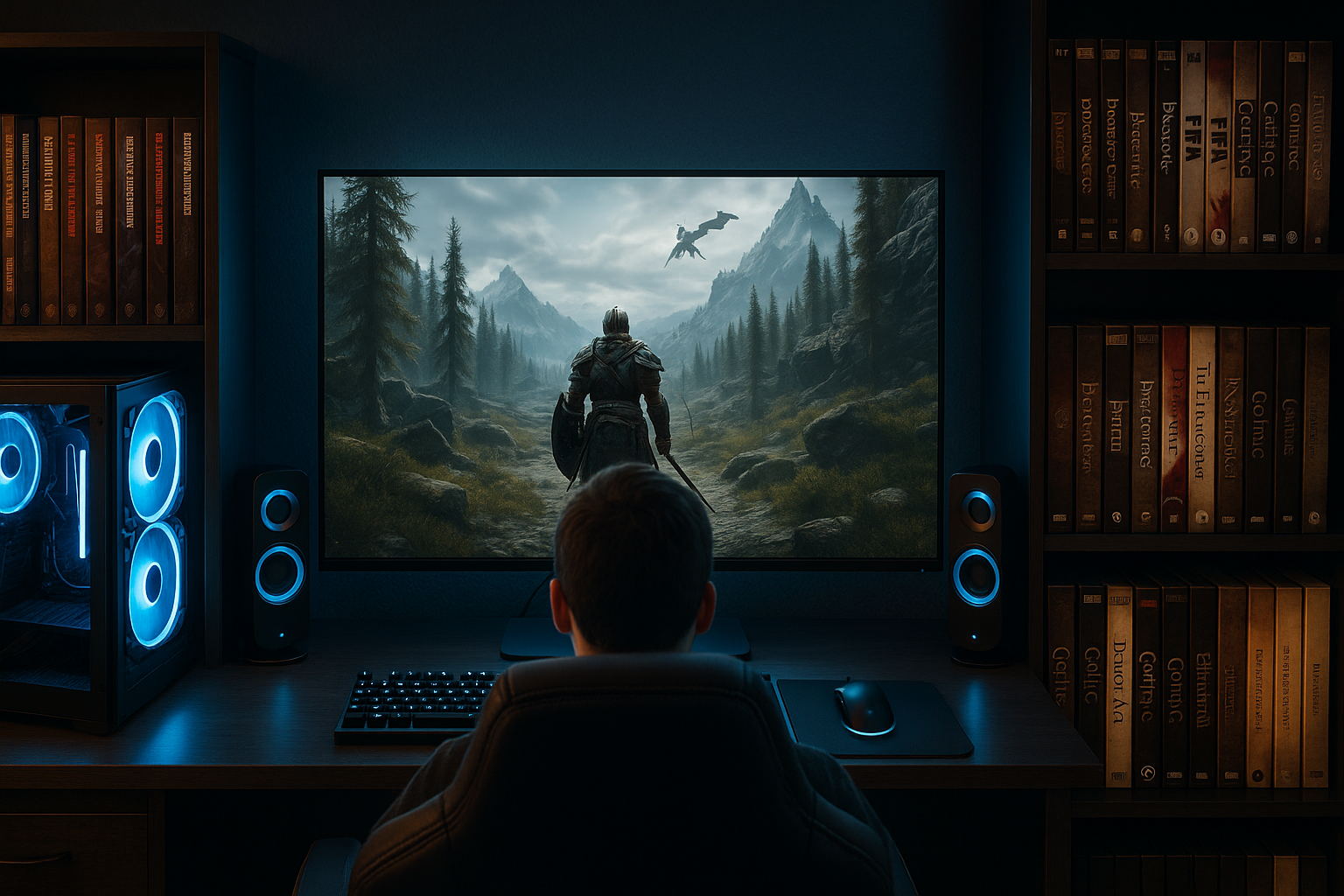 Planszówki i komputer z grą – sekcja Gry