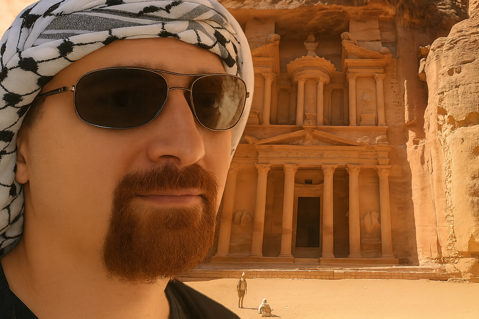 Autor w Petrze – sekcja Podróże